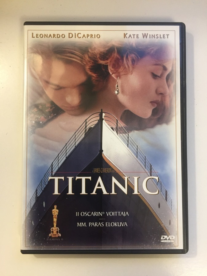 Titanic (1997) Kate Winslet & Leonardo DiCaprio (DVD)