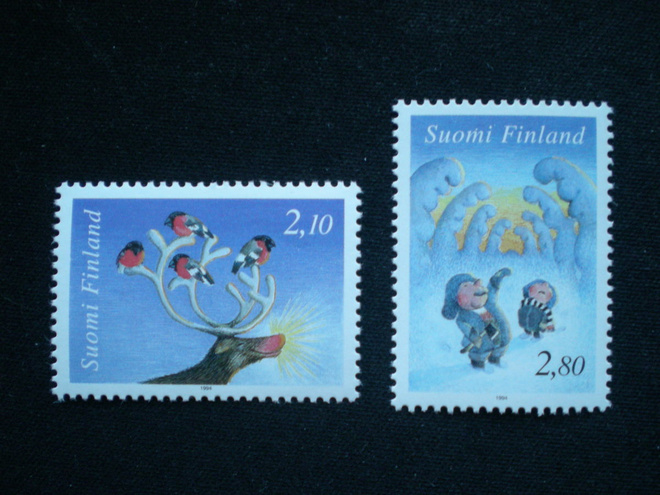 Postituoreet merkit Joulu 1994 - LaPe 1269-1270 **