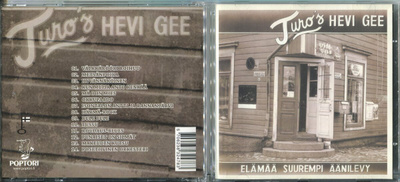 TUROS´S HEVI GEE . CD-LEVY . ELÄMÄÄ SUUREMPI ÄÄNILEVY