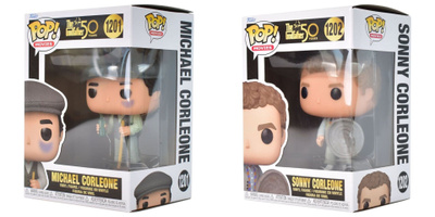 Funko Godfather 50v uudet avaamattomat 1201 + 1202 Kummisetä