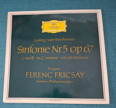 BEETHOven Sinfonie Nr.5 Op 67 C-moll 18813LPM 1963