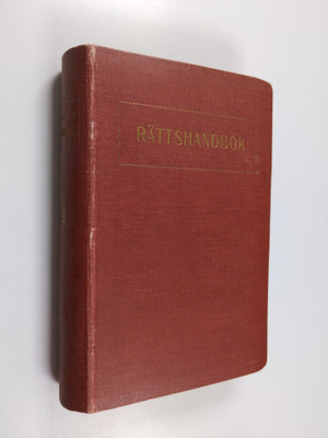 Alarik Hernberg : Rättshandbok