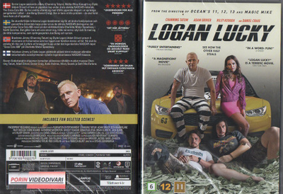 Logan Lucky (82 245) UUSI -FI- DVD nordic, daniel craig 2017