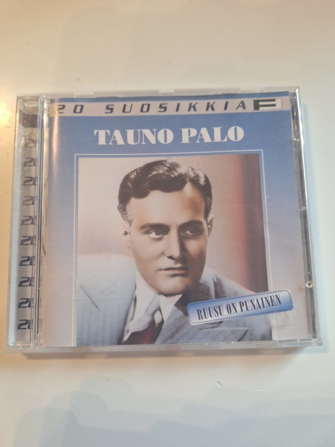 Tauno Palo-20 Suosikkia-Ruusu On Punainen
