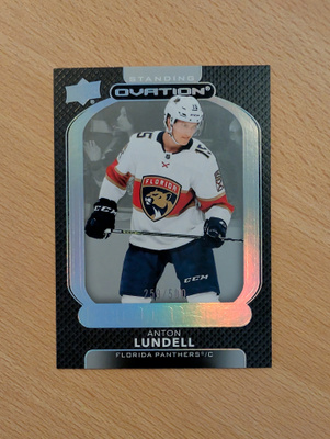 2021-22 Ovation Anton Lundell Standing Ovation Rookie /500