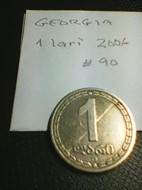 Georgia 1 lari 2006, km#90