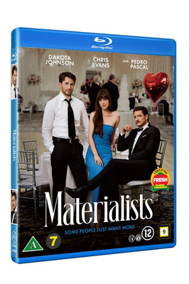 MATERIALISTS BLU-RAY (UUSI/KELMUISSA)