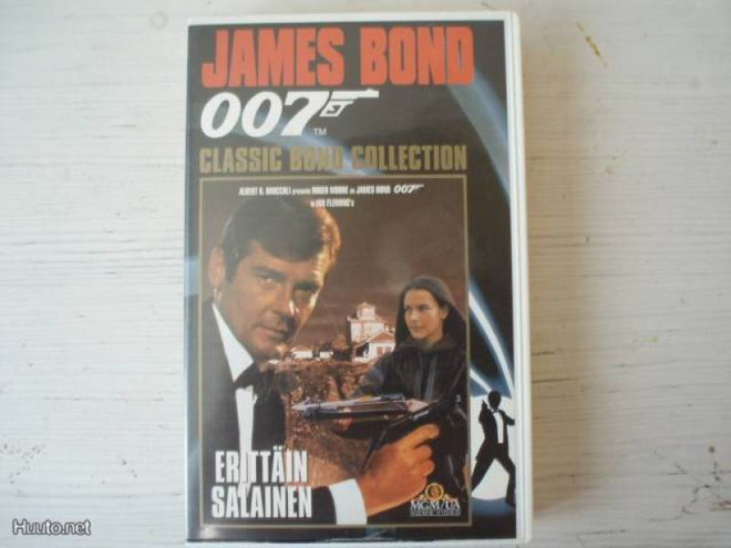 007 ERITTÄIN SALAINEN VHS (EI HV)