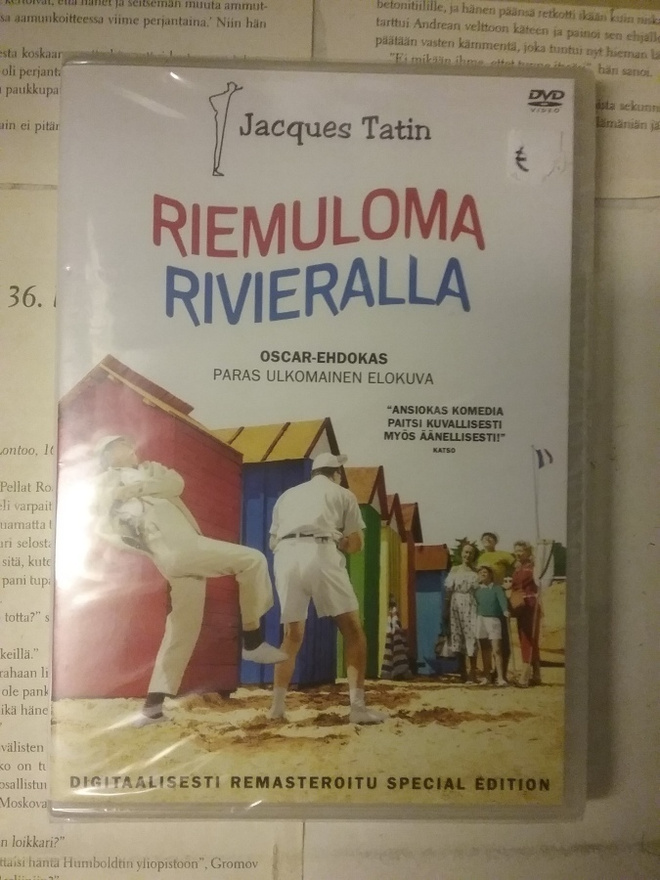 Riemuloma Rivieralla (UUSI DVD)