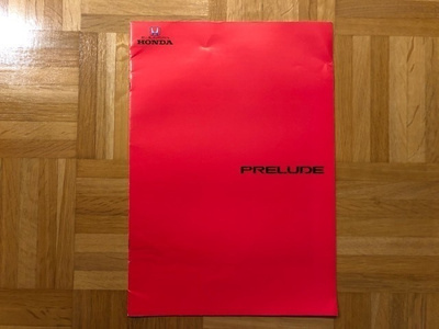 Esite Honda Prelude, noin 1989