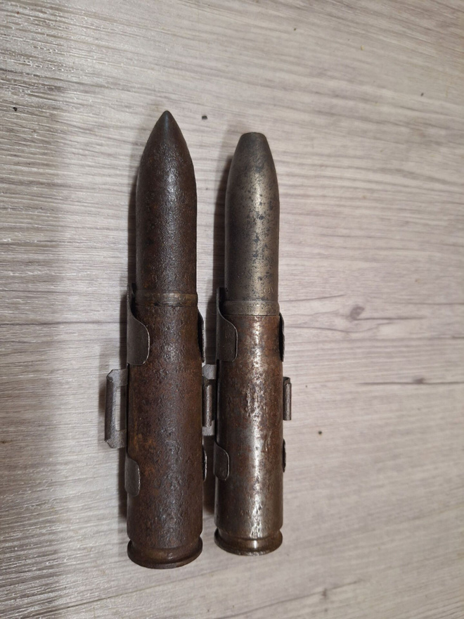 2cm MG 151/20 patruunat vyössä