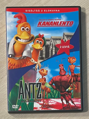 Antz - muurahaizet (1998) & Kananlento (2000) 2DVD