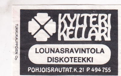 Kylteri Kellari. Pohjoisrautat.k. 21 .  s92