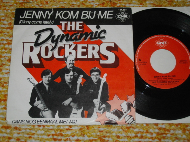 7" DYNAMIC ROCKERS  Jenny Kom Bij Me - single 1981 Hol MINT-