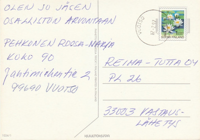 Postileima, VUOTSO