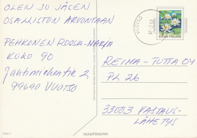 Postileima, VUOTSO