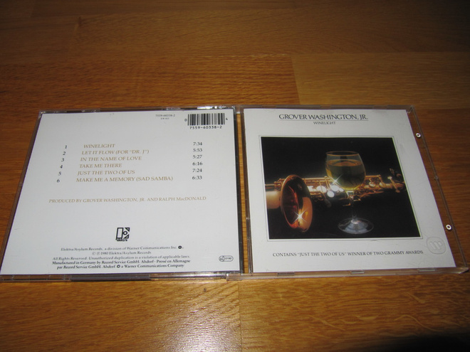 Grover Washington Jr.: Winelight CD