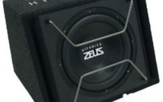 Hifonics Zeus ZR 12'' Subwoofer refleksikotelossa