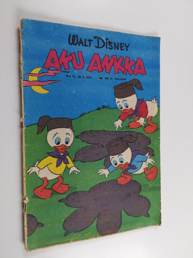 Walt Disney : Aku Ankka 12/1974
