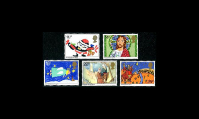 Iso-Britannia 895-9 ** Joulu (1981)