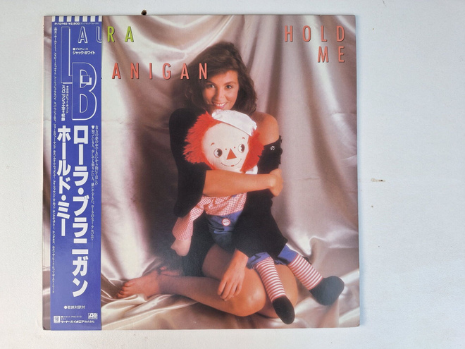Laura Branigan Hold Me Japanilainen LP OBI PROMO kuva