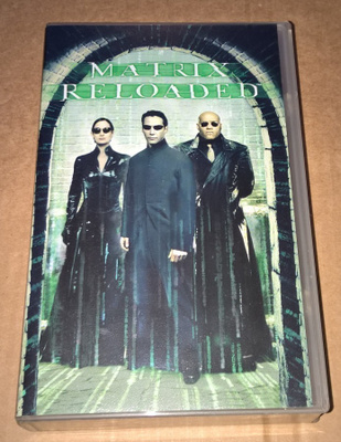 MATRIX RELOADED VHS TOIMINTA