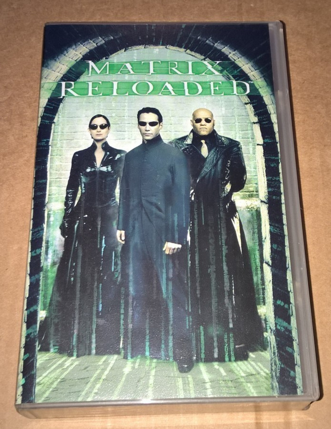 MATRIX RELOADED VHS TOIMINTA
