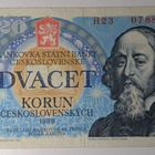 Tsekki 20 Korun 1988 - pikkukuva 1