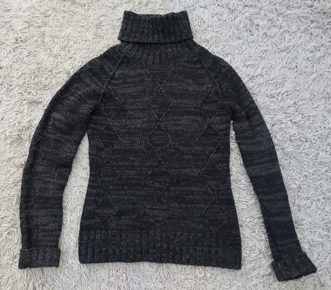 Naisten Rocky poolopaita/villapaita koko 34 (XS)