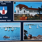 Hanko, Neljän tuulen tupa, monikuvapk + vaakuna, ei p. - pikkukuva 1