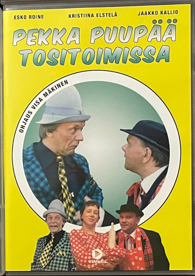 Pekka Puupää tositoimissa DVD - Visa Mäkinen
