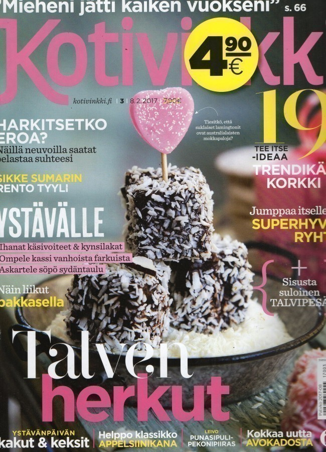 Kotivinkki n:o 3 2017 Maggie & Tony vihdoinkin yhdessä.