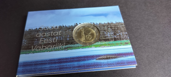 Eesti 2018, 2€ Coincard, Itsenäisyys