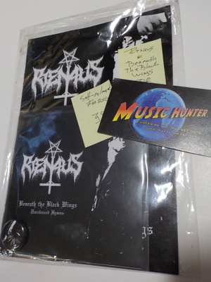 RIENAUS - BENEATH THE BLACK WINGS CDR + BOOKLET