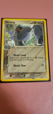 Metang #21 Pokemon EX Hidden Legends Rare card