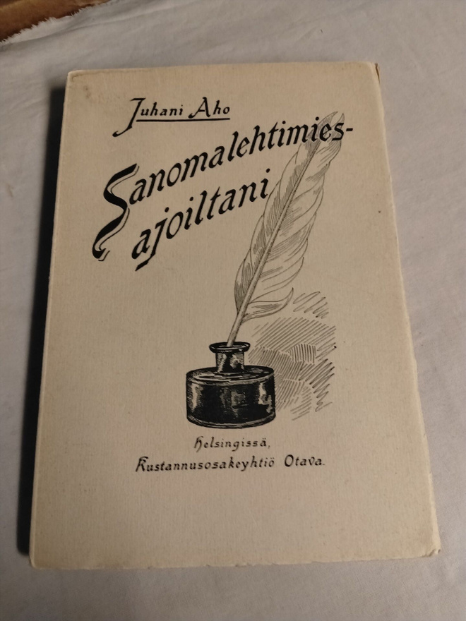 juhani aho sanomalehtimiesajoltani