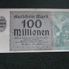 GERMANY 100 MILJ. MARK 1921 KL9-10   X-0954 - pikkukuva 1