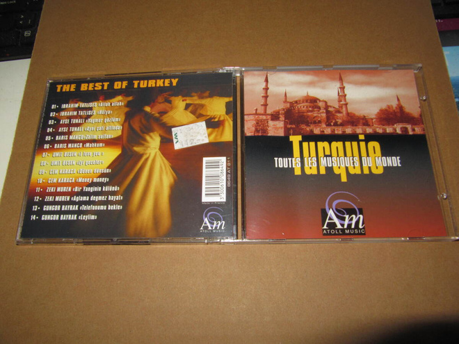 Toutes Les Musiques Du MondeTurquie 1990 CD UUSI