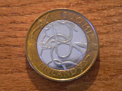 Suomi unc 2011 5 euro juhlaraha "Häme"
