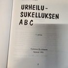 Kirja Urheilusukelluksen ABC (Uusi lähtöhinta ) - pikkukuva 1