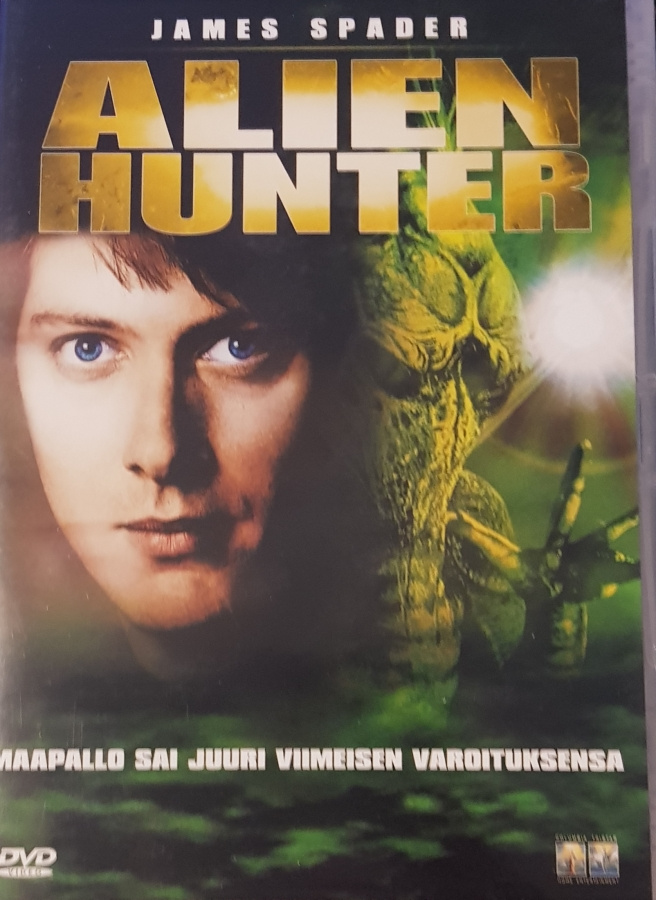 Alien hunter -DVD.suomikansi