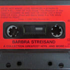 Barbra Streisand – A Collection Greatest Hits C-kasetti - pikkukuva 3