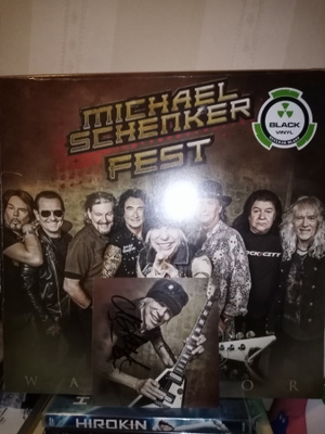 12" MAXI : MICHAEL SCHENKER :  FEST (UUSI) SIGNED