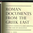 Roman Documents from the Greek East - pikkukuva 1