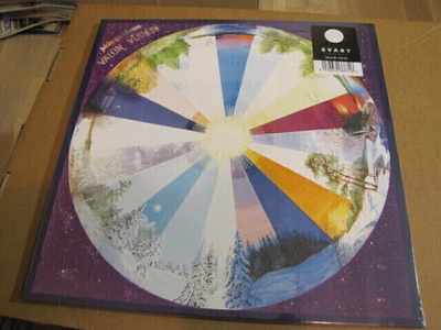 Jukka Gustavson Valon vuoksi lp muoveissa musta vinyyli