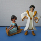 Aladdin ja Jasmin, pienet Disney figuurit - pikkukuva 4