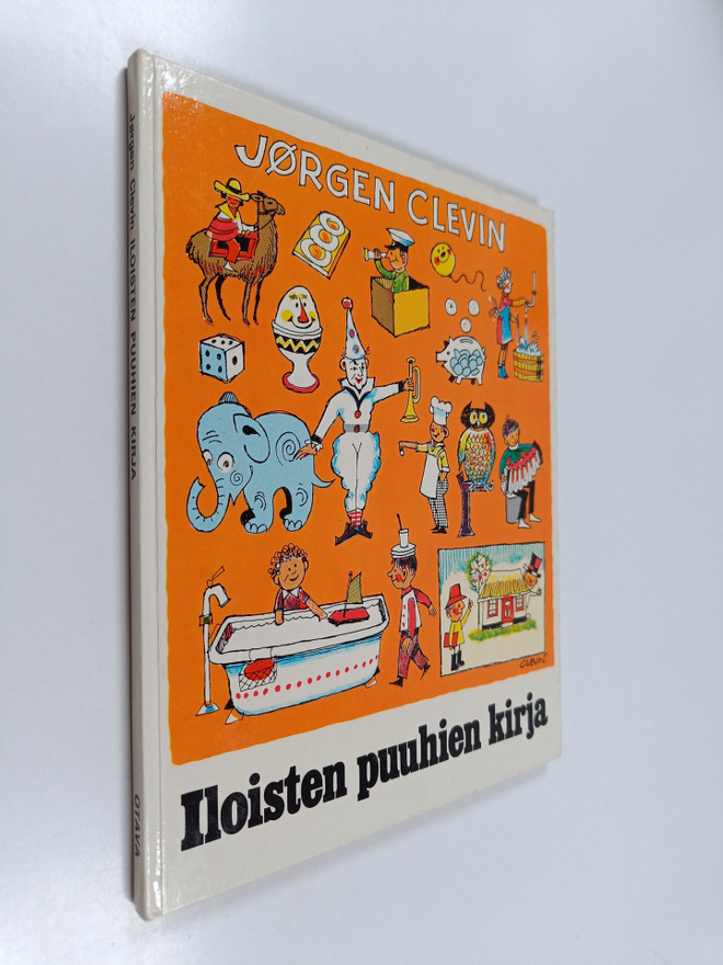 Jörgen Clevin : Iloisten puuhien kirja : keksi, kerro, ar...