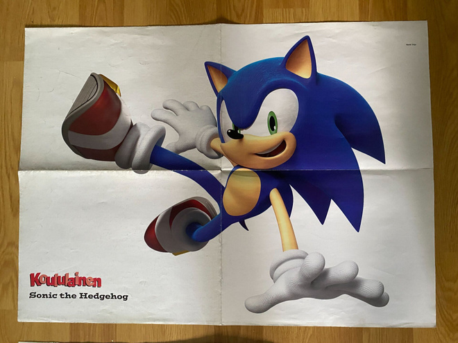 Sonic the Hedgehog julisteet