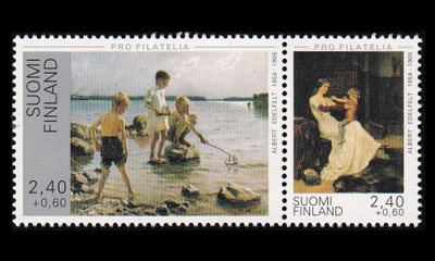1284-5p ** Pro Filatelia pari (1995)