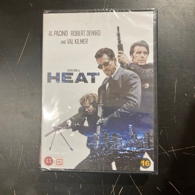 Heat - ajojahti DVD (UUSI)
